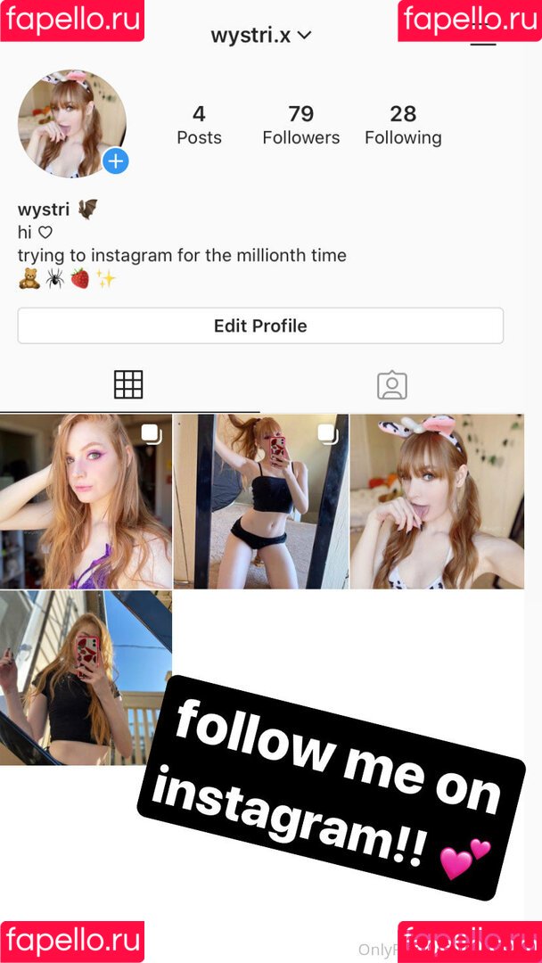 wystrifree Onlyfans Photo Gallery 