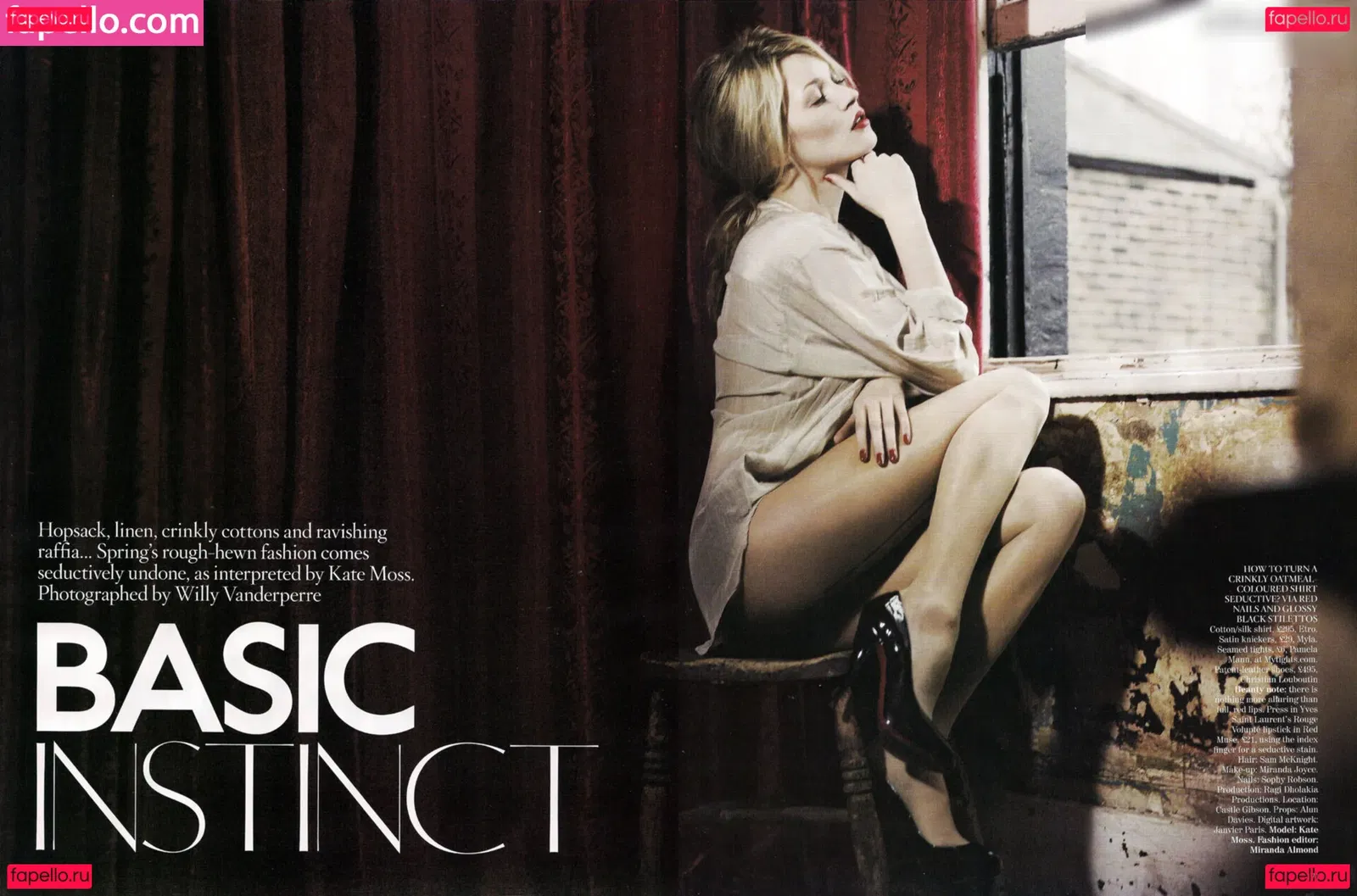 Kate Moss Onlyfans Photo Gallery 