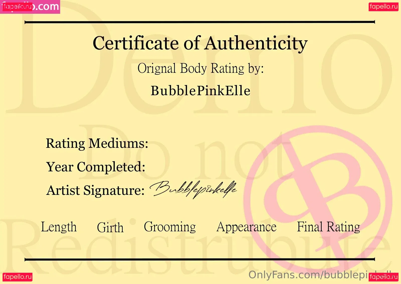 Bubblepinkelle Onlyfans Photo Gallery 