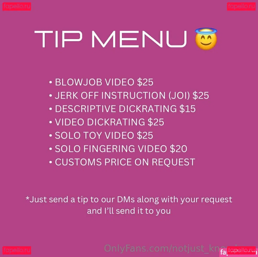 notjust_kneedeep Onlyfans Photo Gallery 