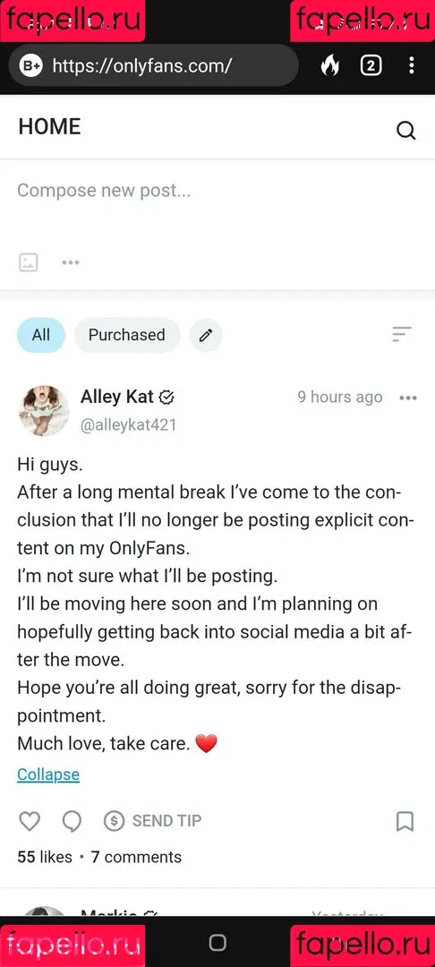 Alleykat421 Onlyfans Photo Gallery 