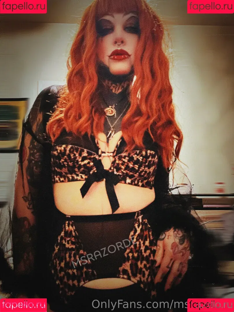 msrazorde Onlyfans Photo Gallery 