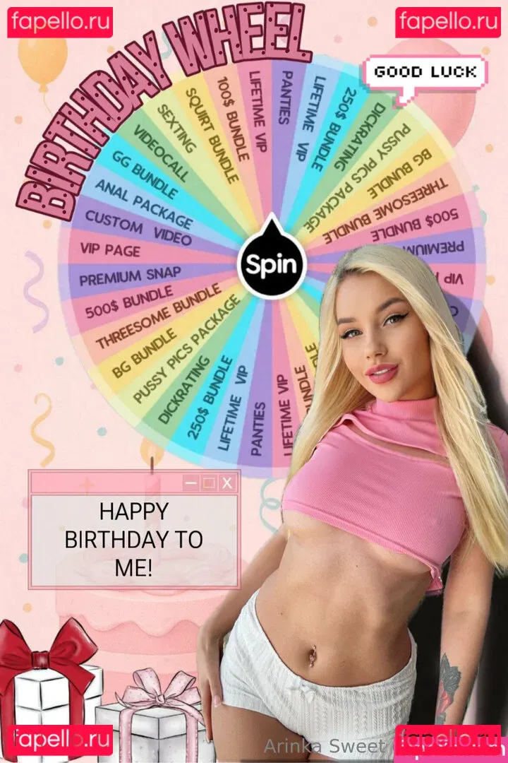 Arinkasweet Onlyfans Photo Gallery 