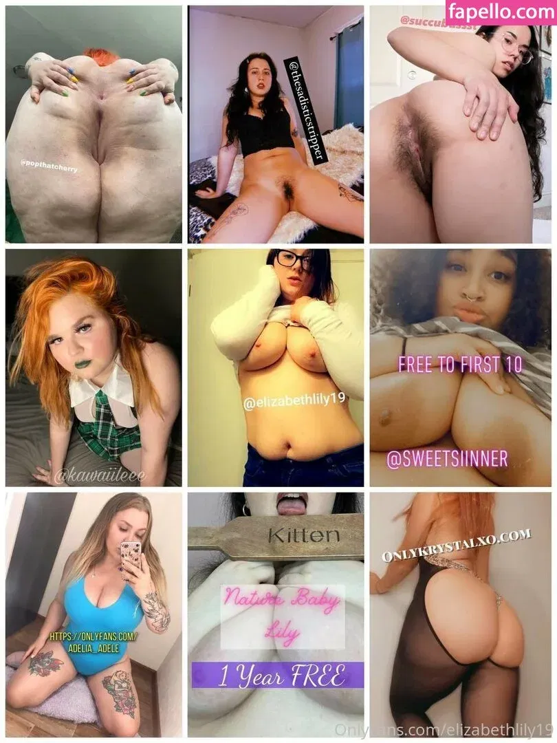 elizabethlily19 Onlyfans Photo Gallery 