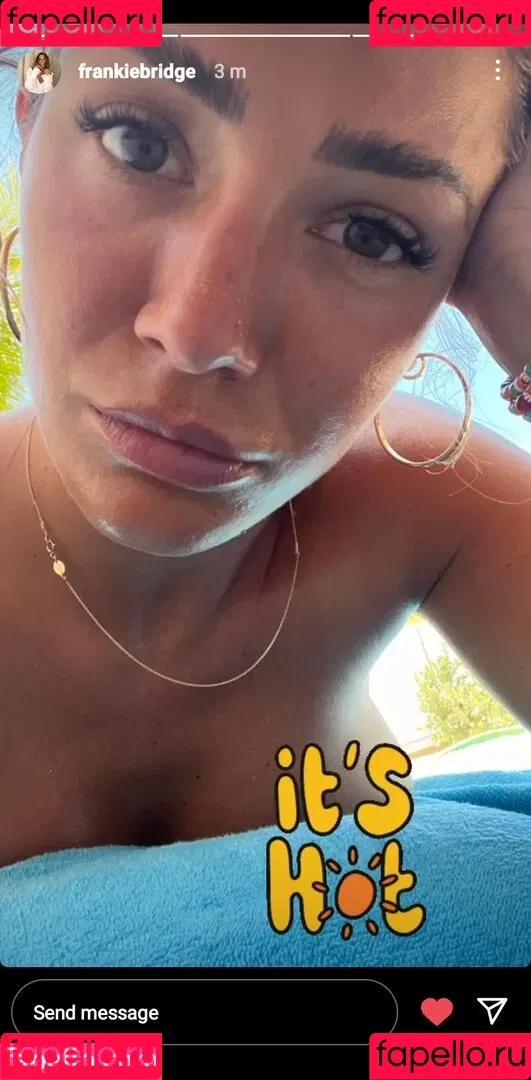 Frankie Bridge Onlyfans Photo Gallery 