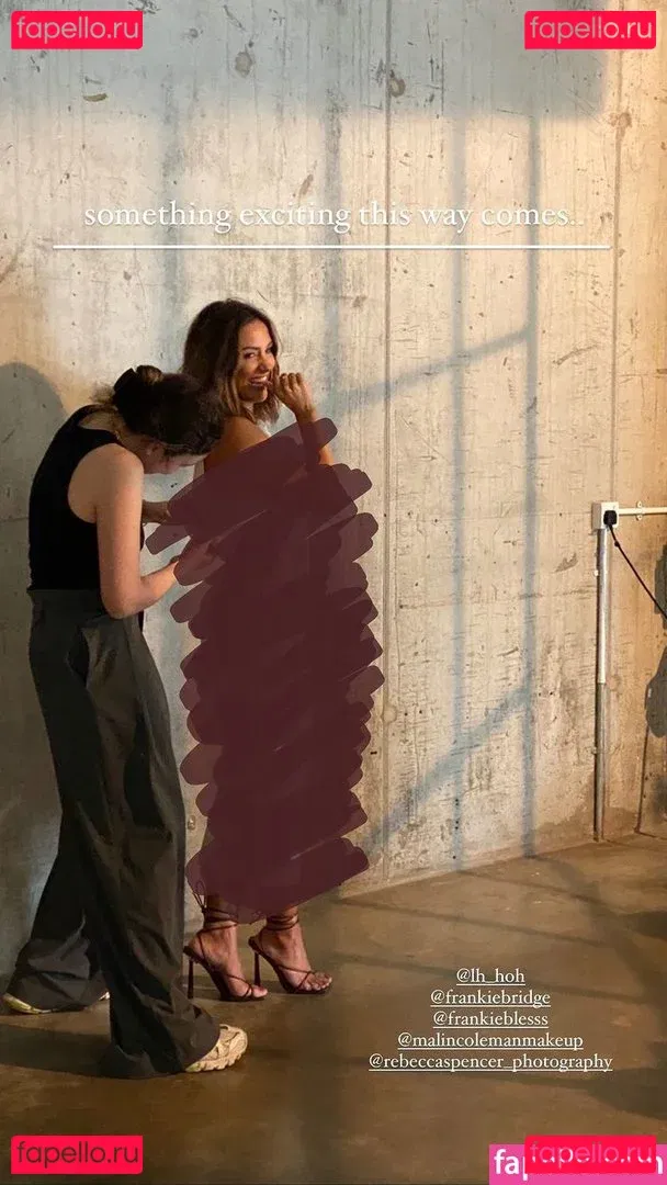 Frankie Bridge Onlyfans Photo Gallery 