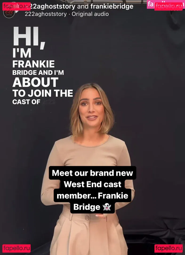 Frankie Bridge Onlyfans Photo Gallery 