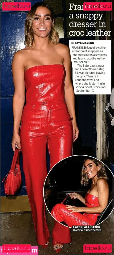 Frankie Bridge Onlyfans Photo Gallery 