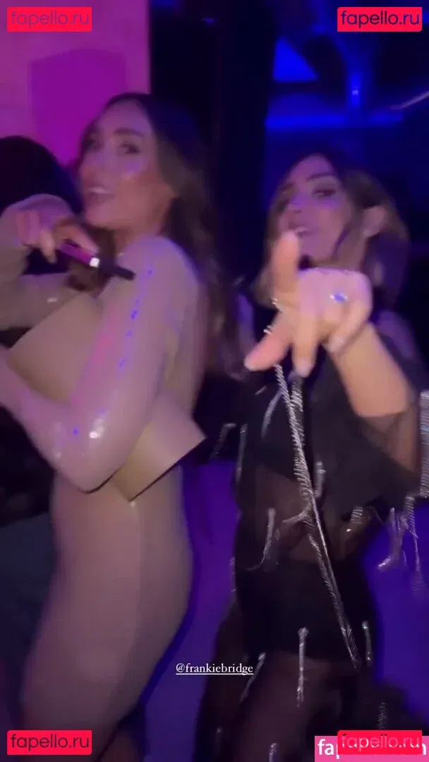 Frankie Bridge Onlyfans Photo Gallery 