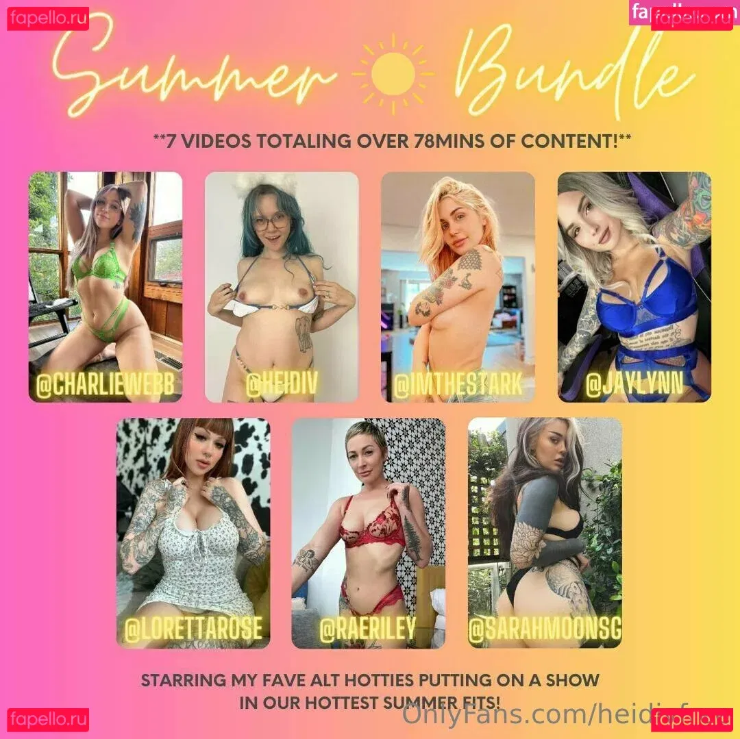 heidivfree Onlyfans Photo Gallery 