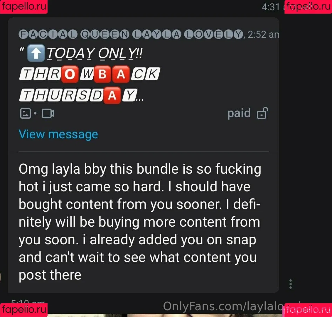laylalovelyxxx Onlyfans Photo Gallery 
