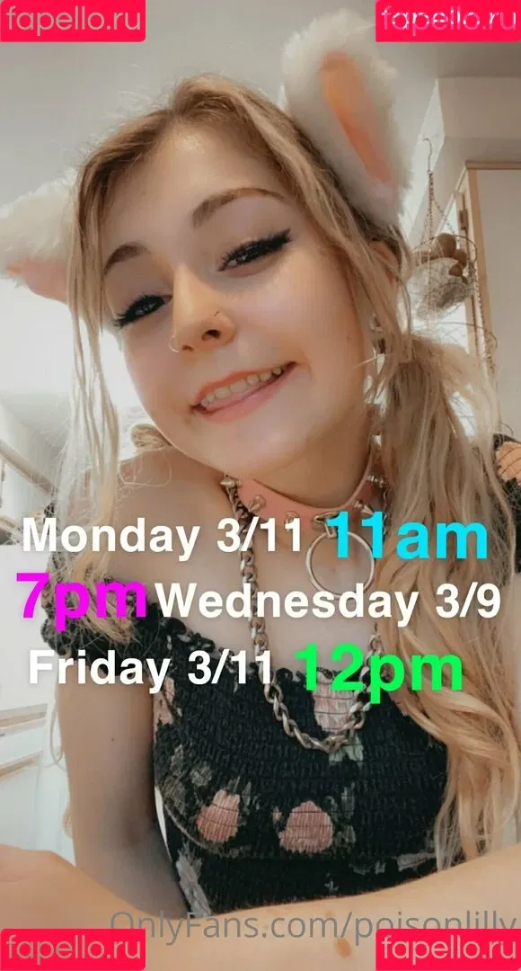 poisonlilly Onlyfans Photo Gallery 