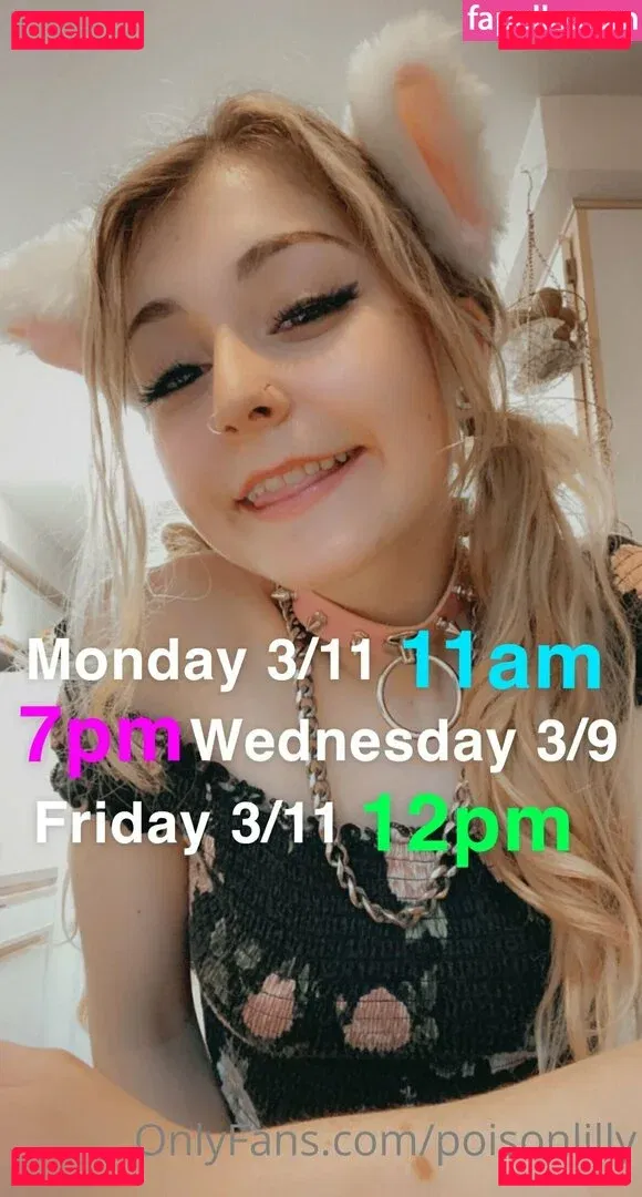 poisonlilly Onlyfans Photo Gallery 