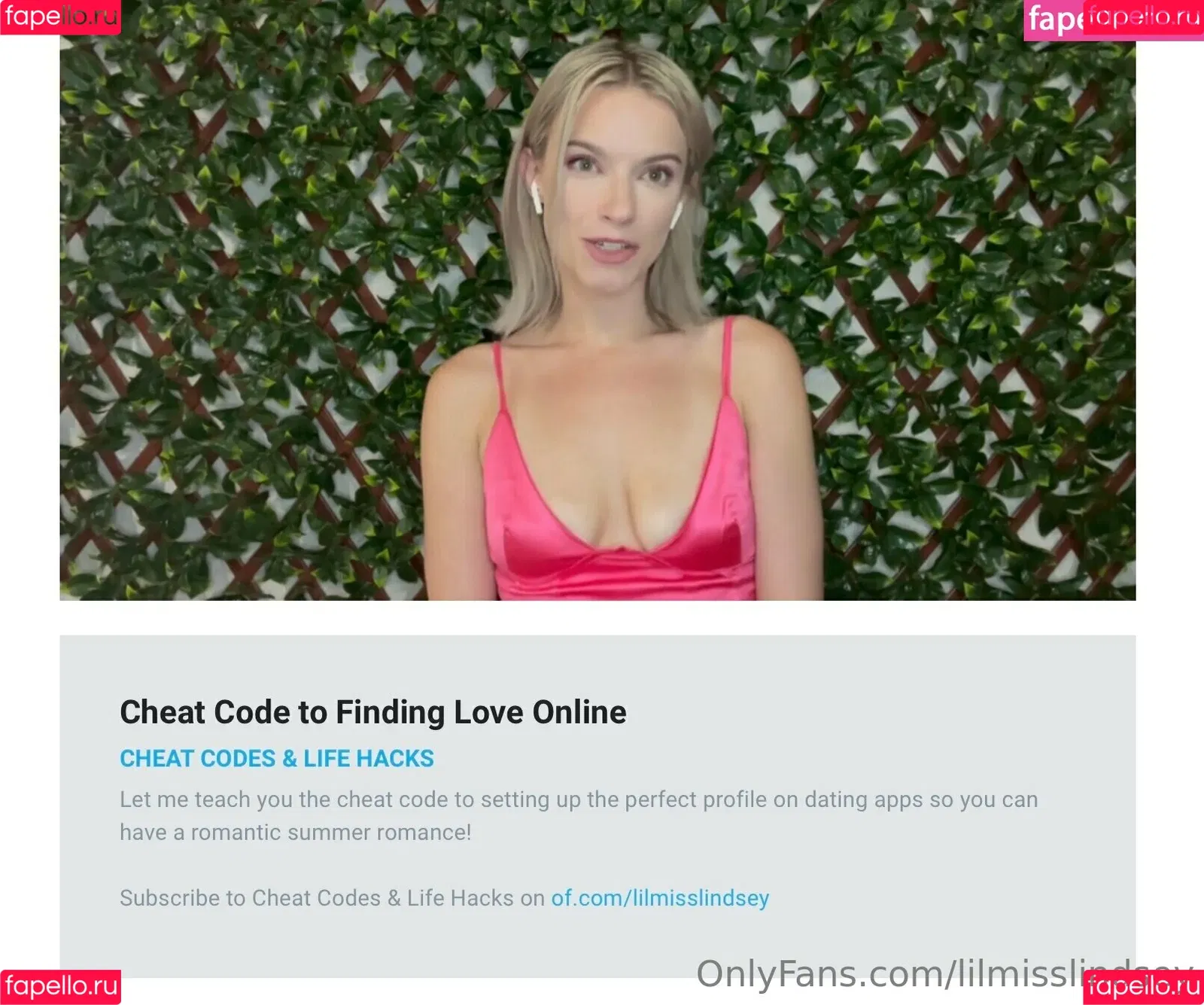 lilmisslindsey Onlyfans Photo Gallery 