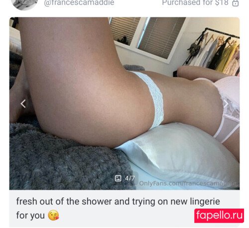 Maddie Francesca Nude Onlyfans Photo 3