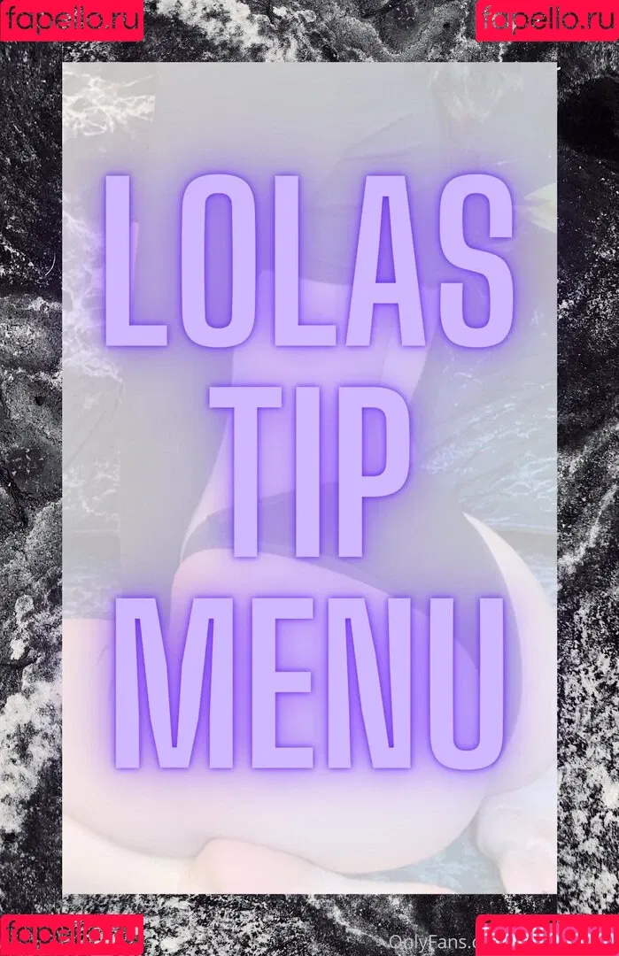 lolaminavip Onlyfans Photo Gallery 