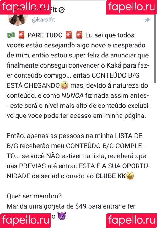 Karol Fit Onlyfans Photo Gallery 