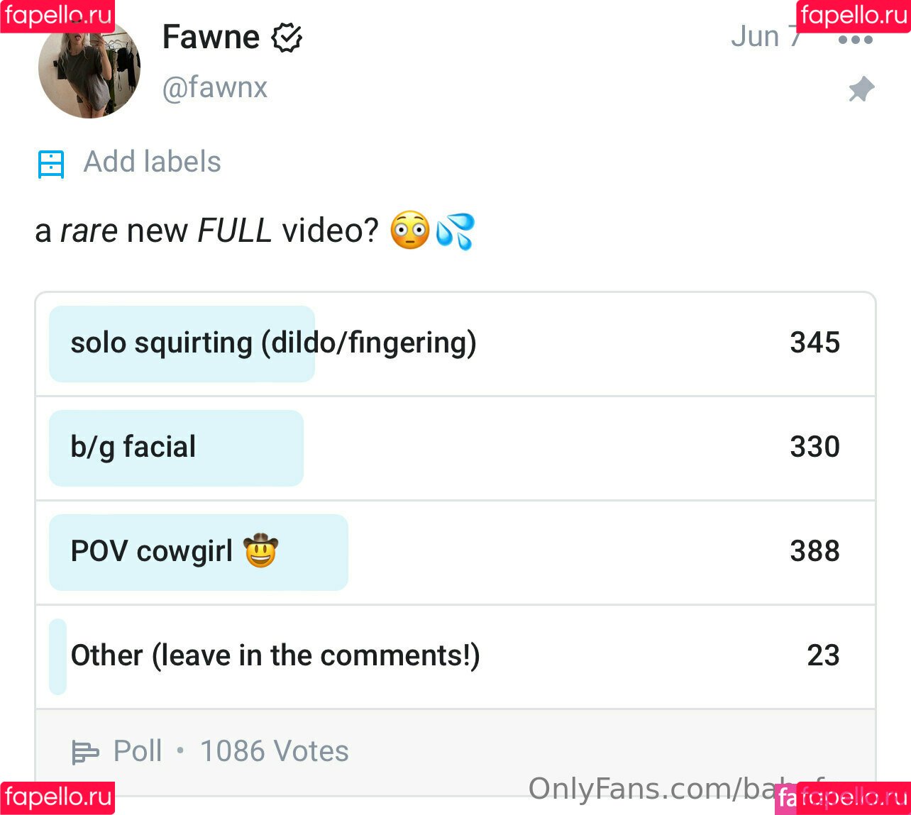 babyfawnx Onlyfans Photo Gallery 