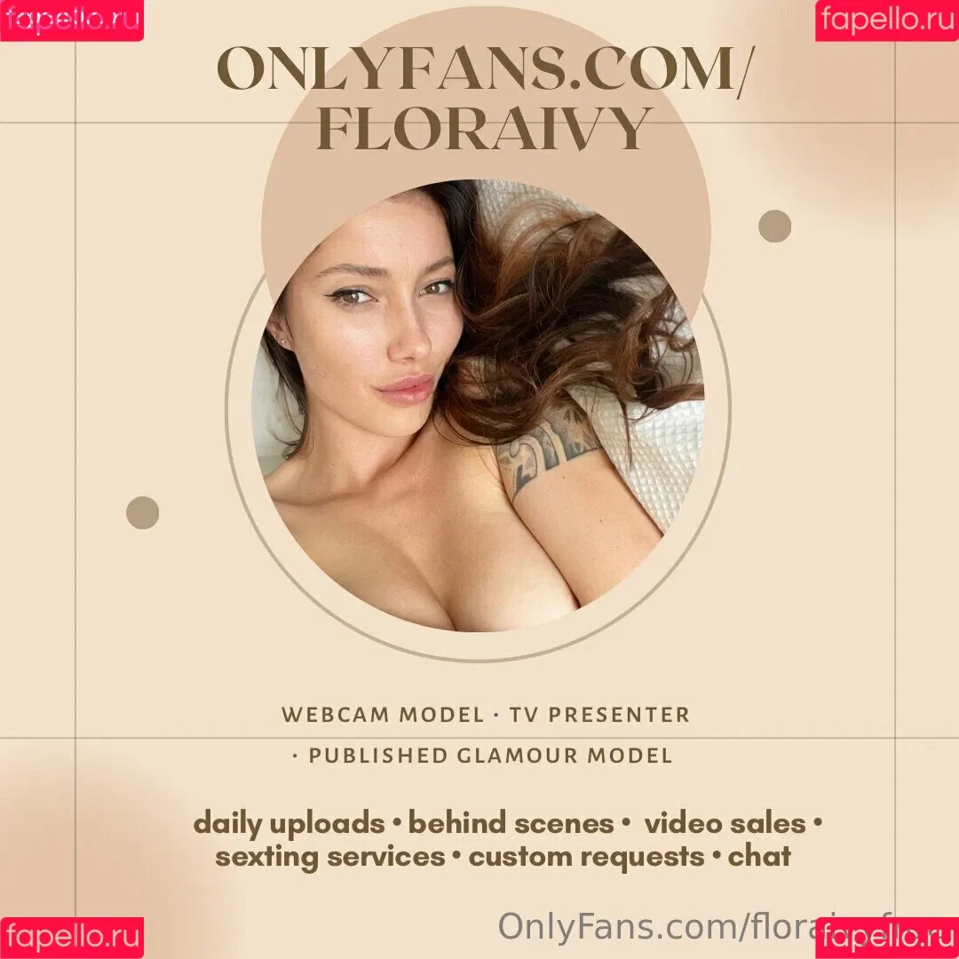 floraivyfree Onlyfans Photo Gallery 