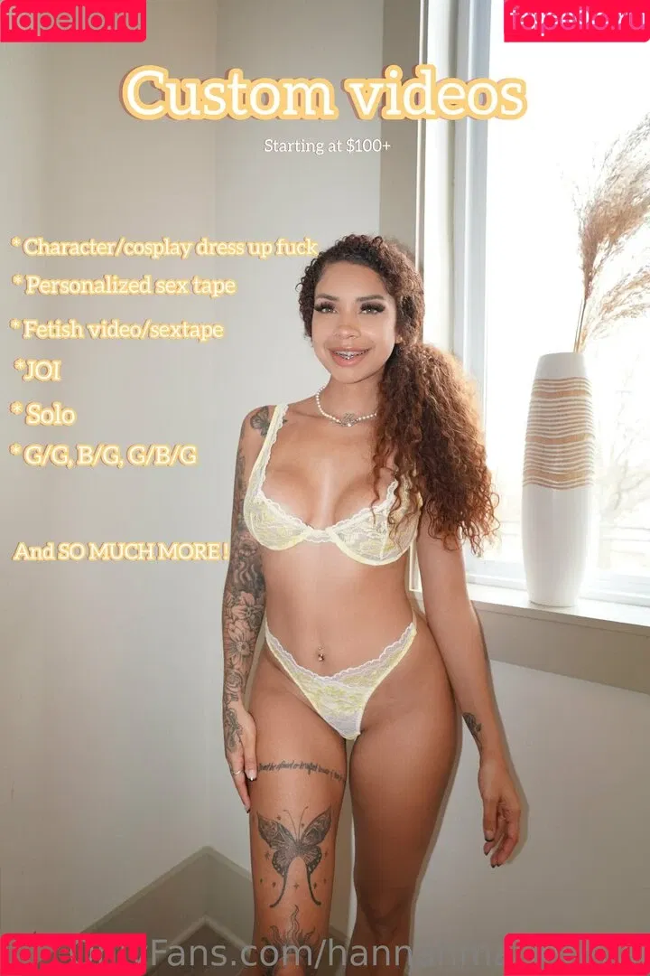 Hannahmarieroyal Onlyfans Photo Gallery 