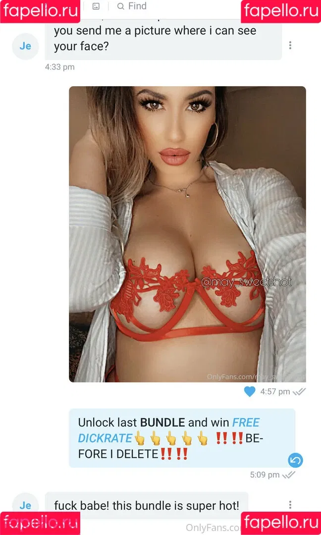 may_sweetshot Onlyfans Photo Gallery 