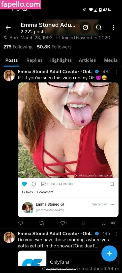 emmastoned420free Onlyfans Photo Gallery 