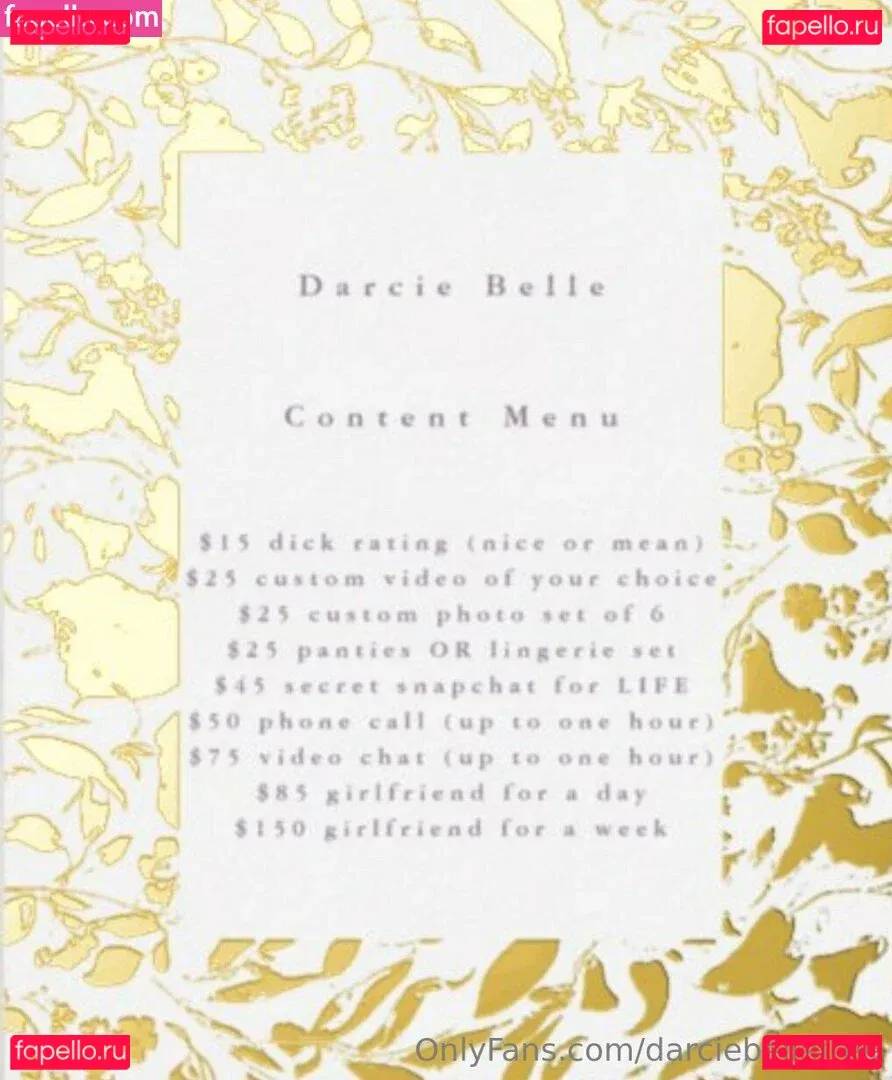 darciebellefree Onlyfans Photo Gallery 