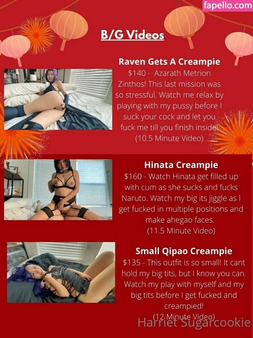 Harriet Sugarcookie Onlyfans Photo Gallery 