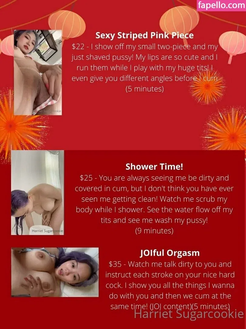 Harriet Sugarcookie Onlyfans Photo Gallery 