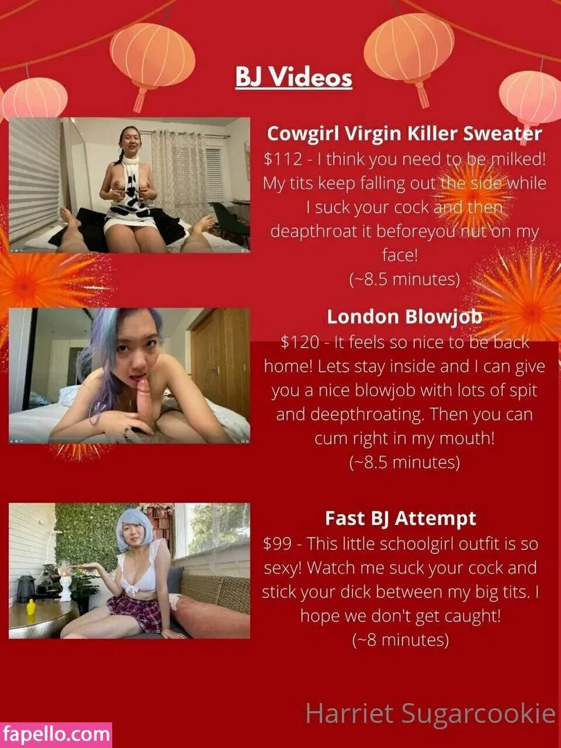 Harriet Sugarcookie Onlyfans Photo Gallery 