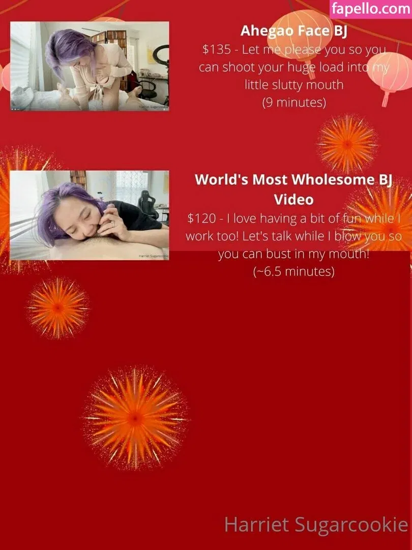 Harriet Sugarcookie Onlyfans Photo Gallery 