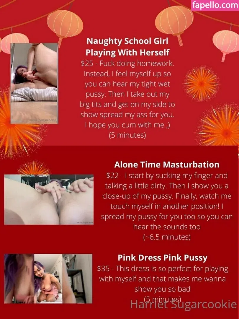 Harriet Sugarcookie Onlyfans Photo Gallery 