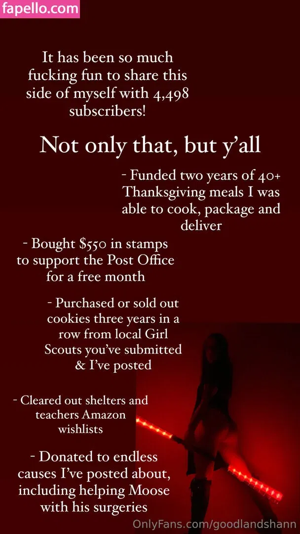 goodlandshann Onlyfans Photo Gallery 