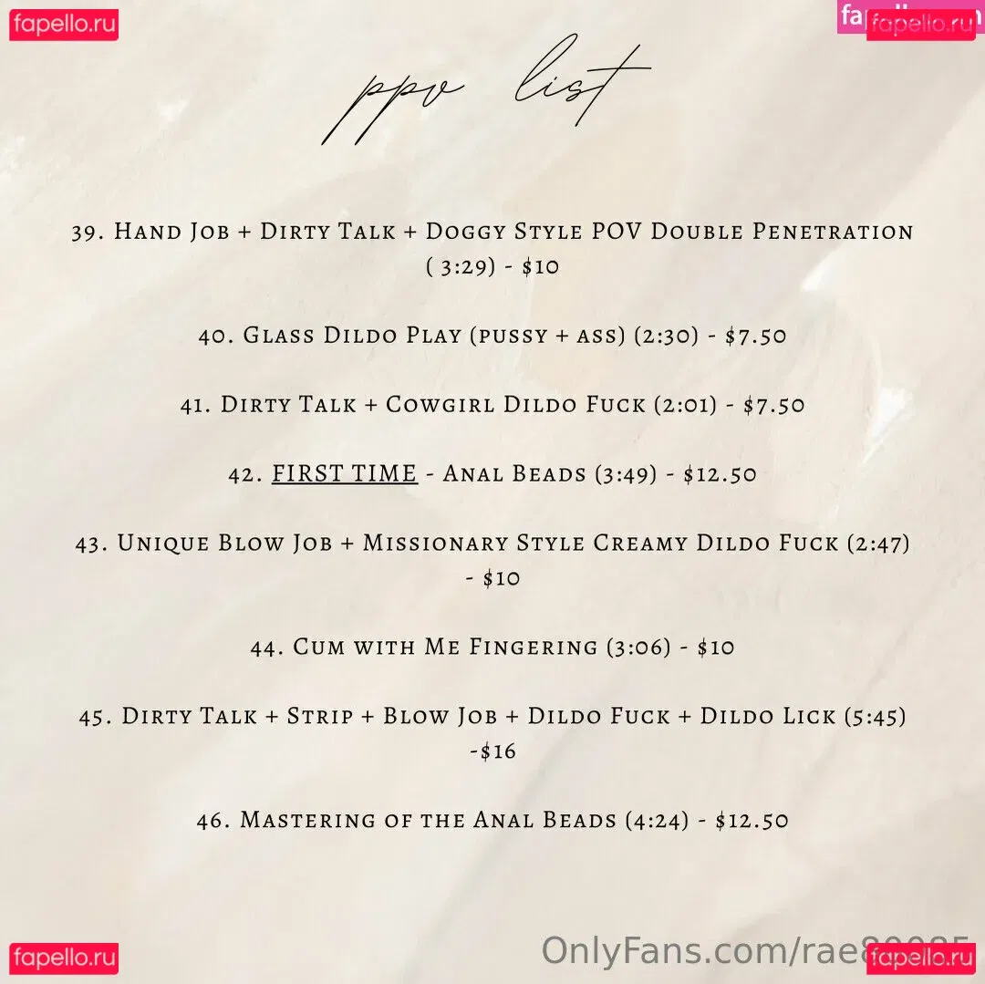 rae80085 Onlyfans Photo Gallery 