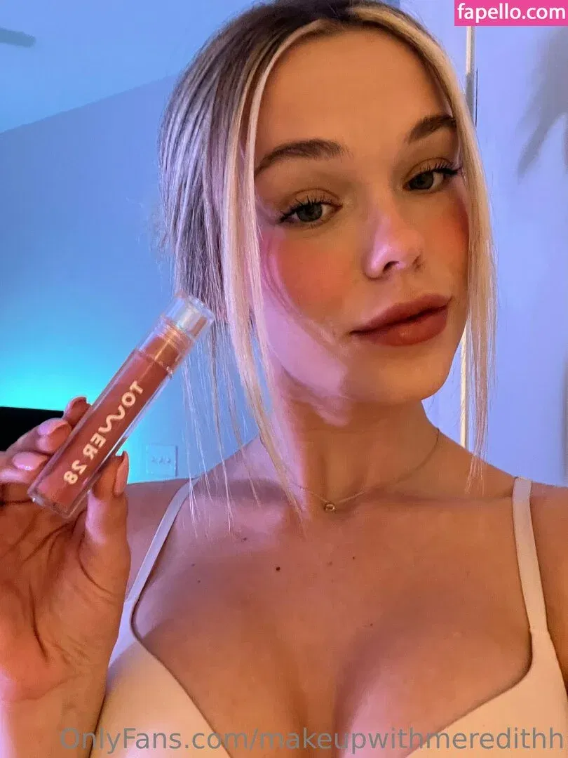 makeupwithmeredithh Onlyfans Photo Gallery 