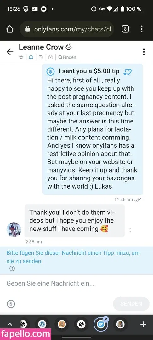 Leanne Crow Onlyfans Photo Gallery 