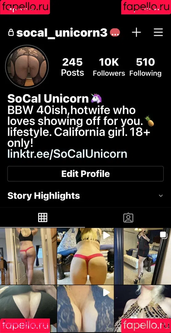 Socalunicorn Onlyfans Photo Gallery 