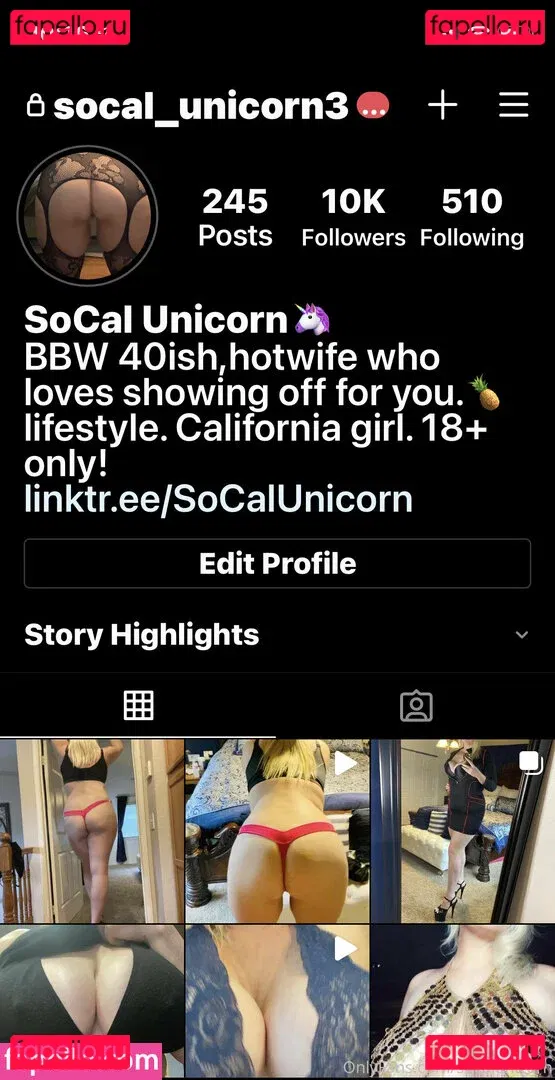 Socalunicorn Onlyfans Photo Gallery 