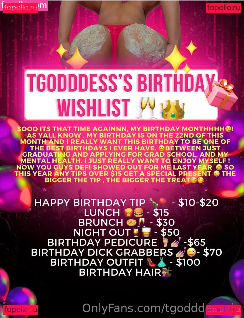 tgodddessvip Onlyfans Photo Gallery 