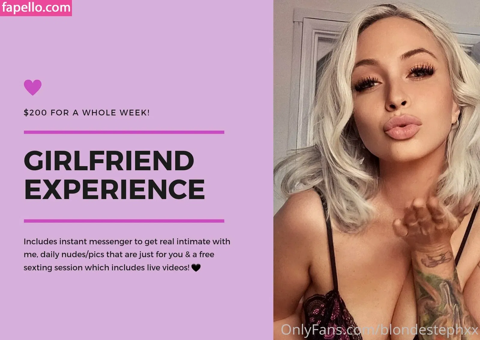 blondeeexo Onlyfans Photo Gallery 