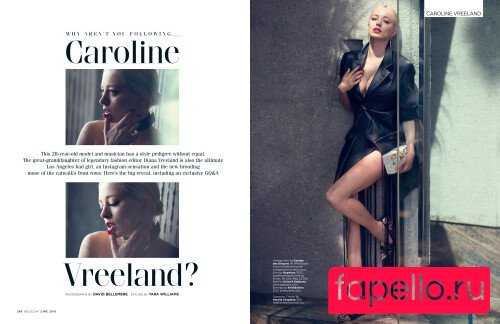 Caroline Vreeland Onlyfans Photo Gallery 