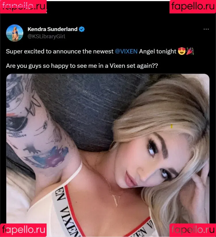 Kendra Sunderland Onlyfans Photo Gallery 