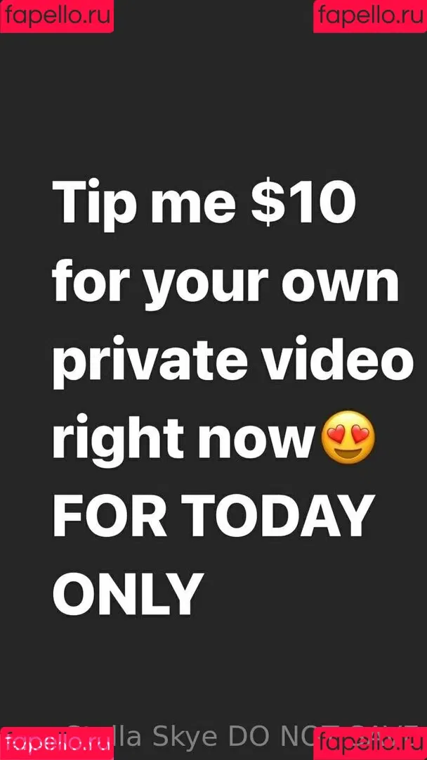 vipstellaskye Onlyfans Photo Gallery 