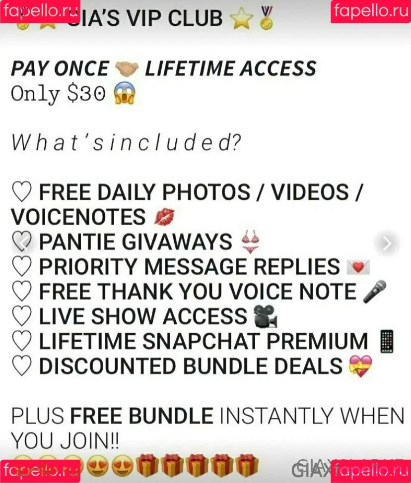 giaxclarke Onlyfans Photo Gallery 