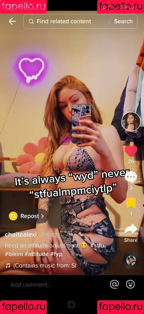 Chaitealexi Onlyfans Photo Gallery 