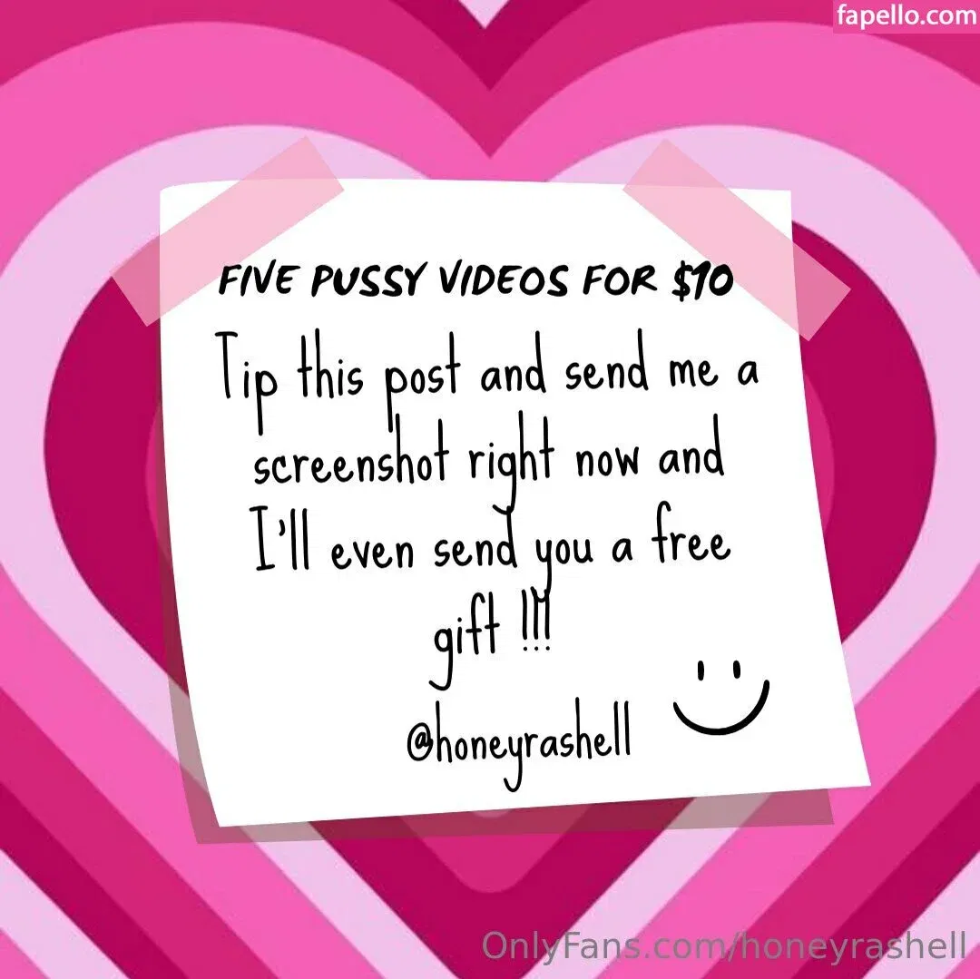 honeyrashell Onlyfans Photo Gallery 