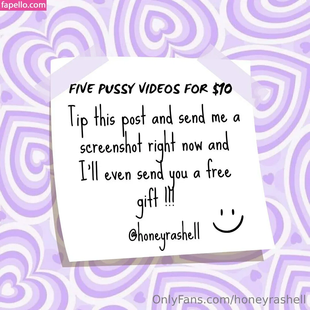 honeyrashell Onlyfans Photo Gallery 