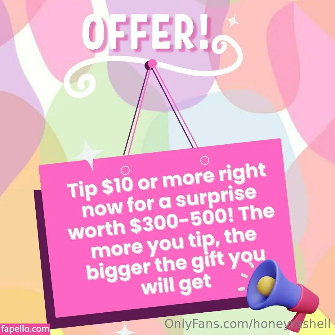 honeyrashell Onlyfans Photo Gallery 