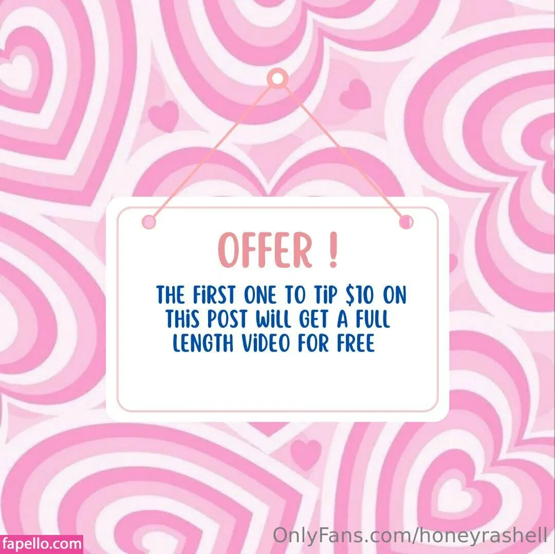 honeyrashell Onlyfans Photo Gallery 