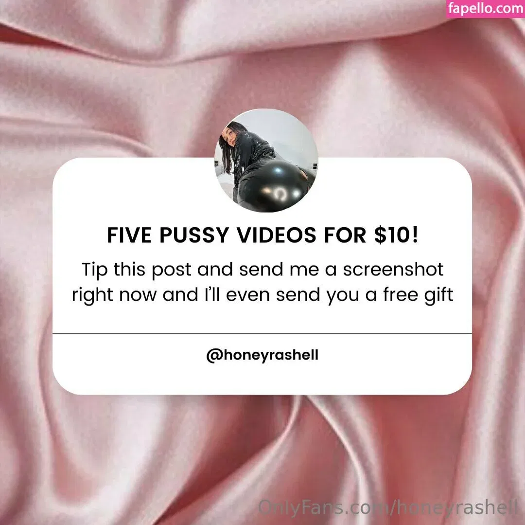 honeyrashell Onlyfans Photo Gallery 